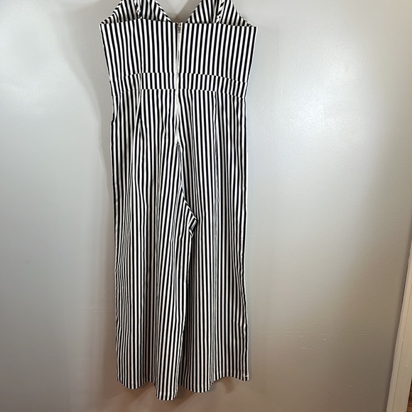 Main Strip Montego Bay Striped Jumpsuit Size Large - Picture 8 of 13